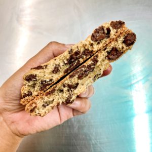 chewy nutella chocolate chip cookies gluten free